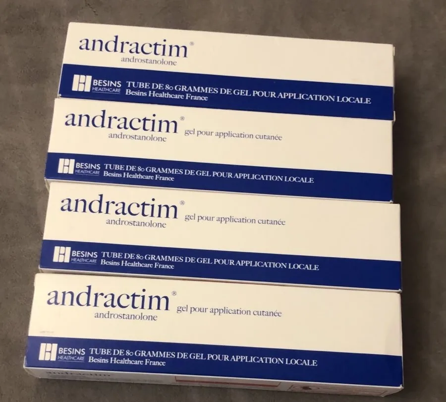Упаковки Андрактим гель (Andractim), тюбик 80 г, Besins Healthcare France